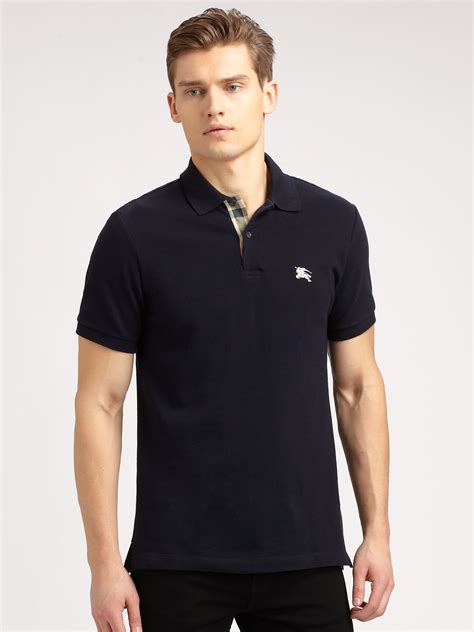 burberry mens polo